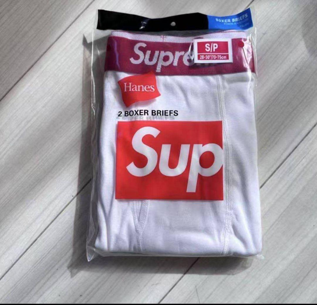 新品未使用 Supreme ボクサーパンツ s 白 1枚 パンツ - メルカリ