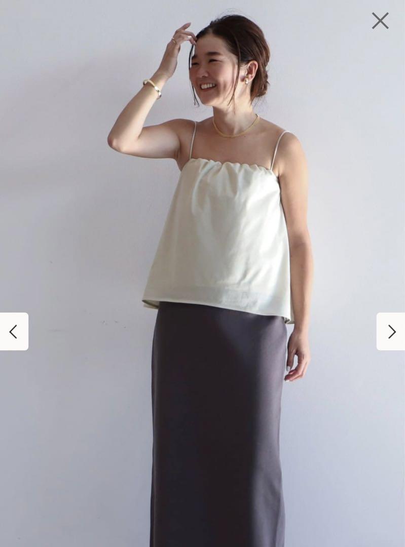 【YuKi】Demi-Luxe BEAMS フェミニンベアトップ .M