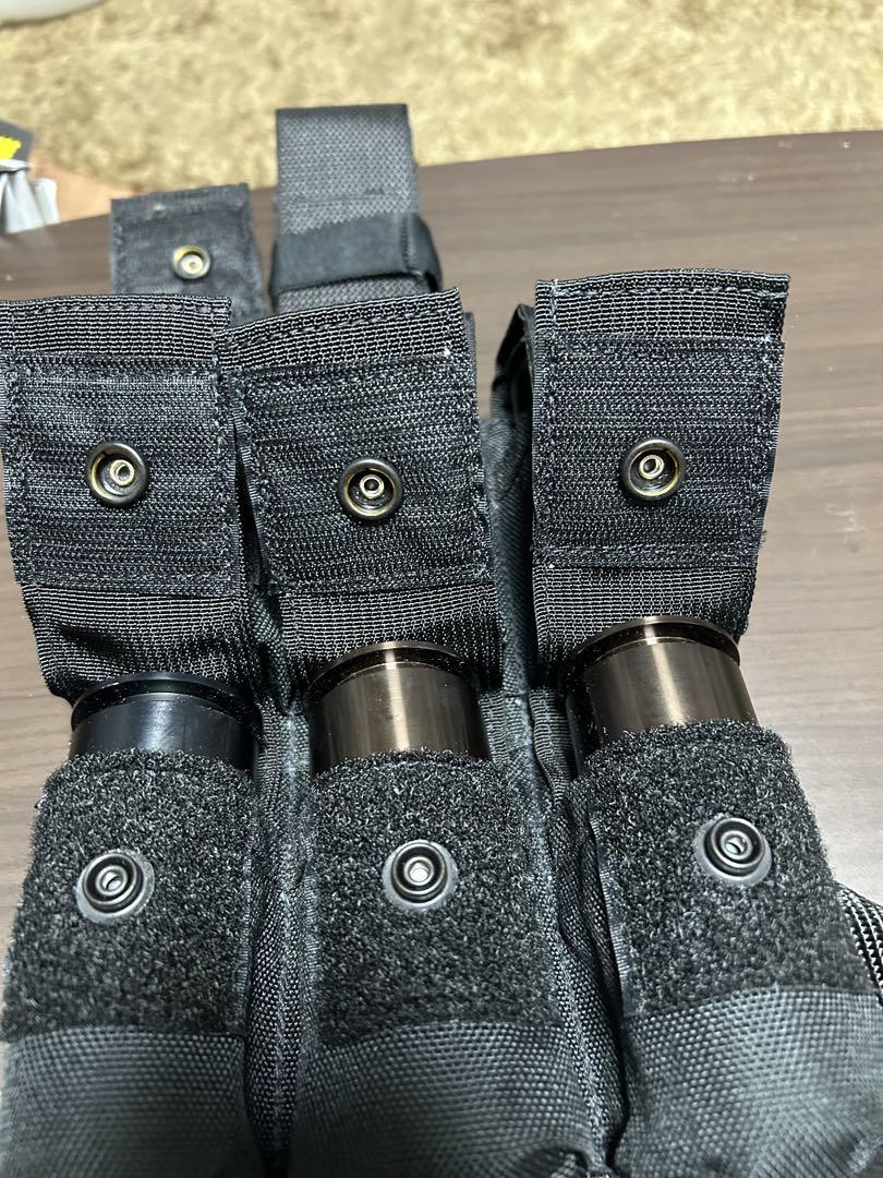 〈美品〉米軍実物 EAGLE レッグ 6連 グレネードポーチ