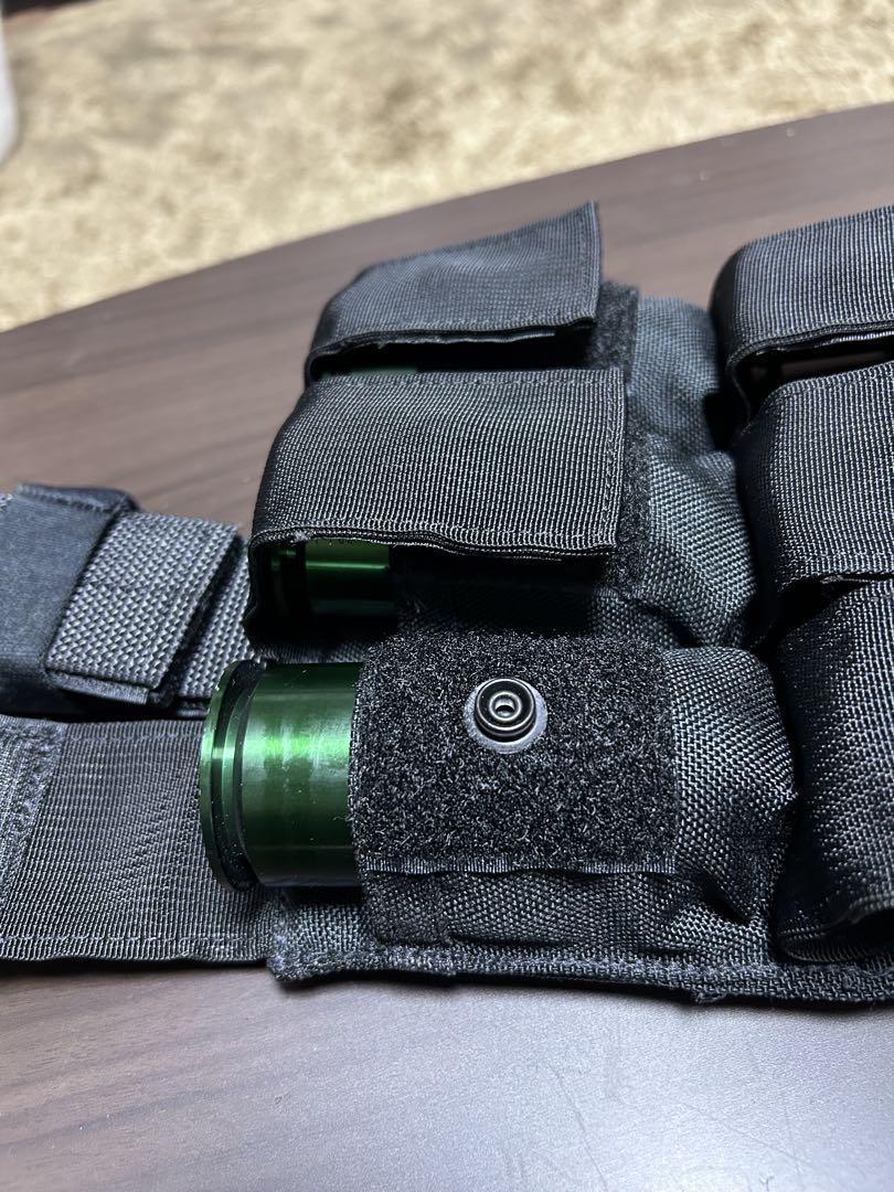 〈美品〉米軍実物 EAGLE レッグ 6連 グレネードポーチ