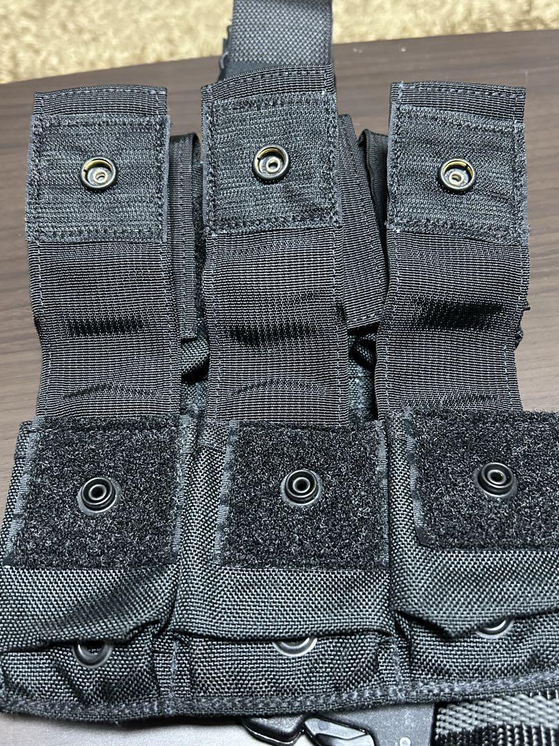 〈美品〉米軍実物 EAGLE レッグ 6連 グレネードポーチ