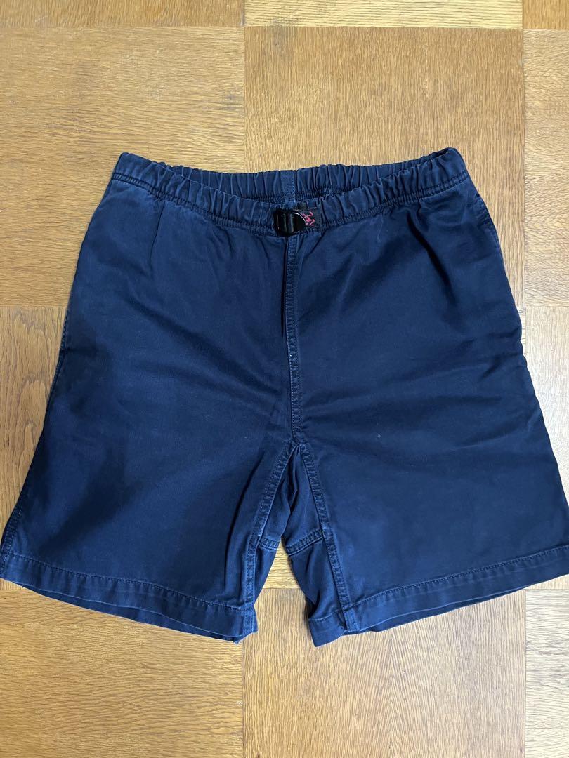 グラミチ ショートパンツ 紺色M 厚手のコットン製 - メルカリ