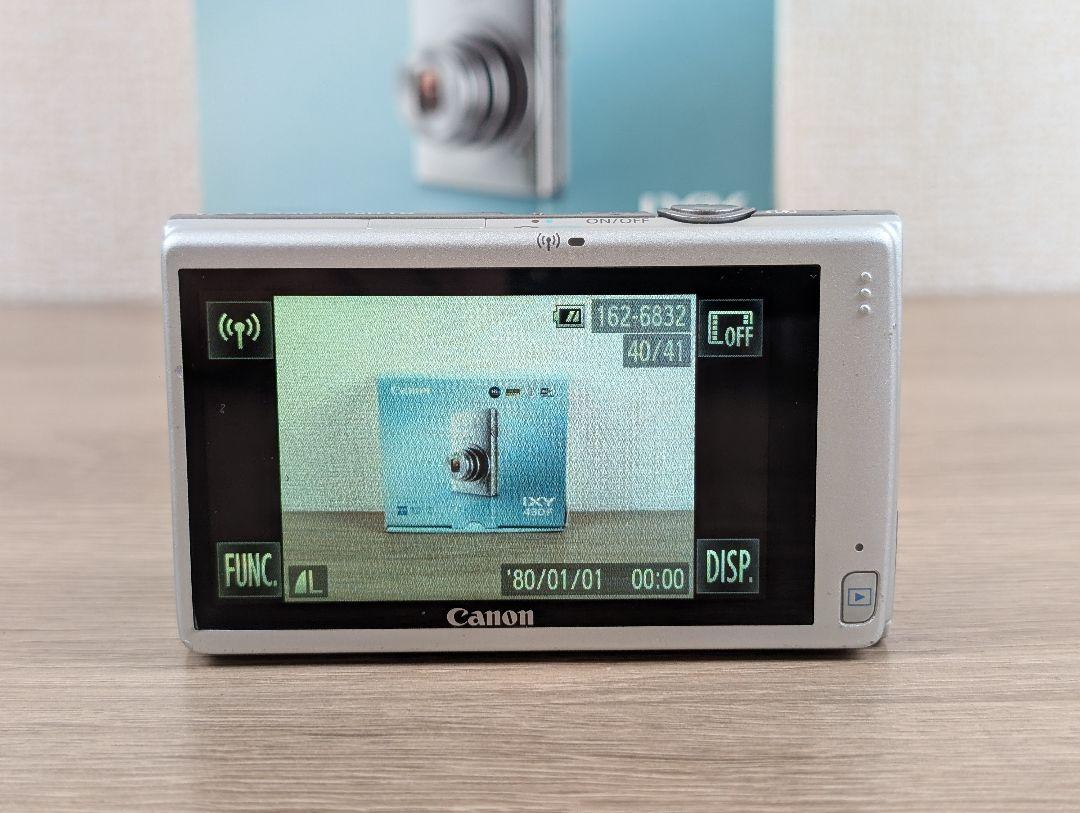 Canon キャノン IXY 430F シルバー コンパクトデジタルカメラ
