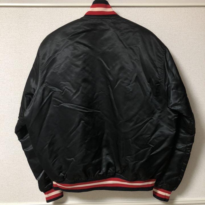 お買い得定番 USA スタジャン ビッグシルエット LkyzU-m93157058727 スターター製✳︎ビンテージ シカゴブルズ 新品人気SALE
