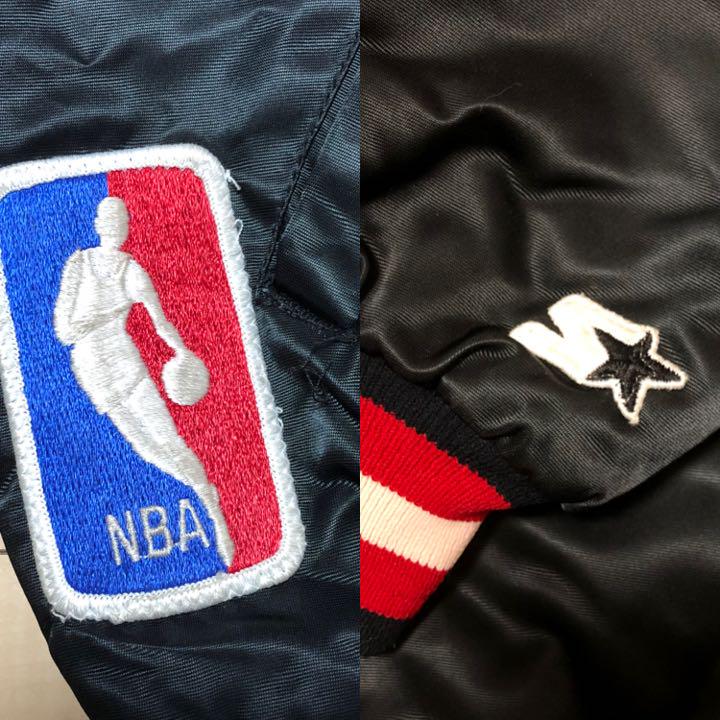 お買い得定番 USA スタジャン ビッグシルエット LkyzU-m93157058727 スターター製✳︎ビンテージ シカゴブルズ 新品人気SALE