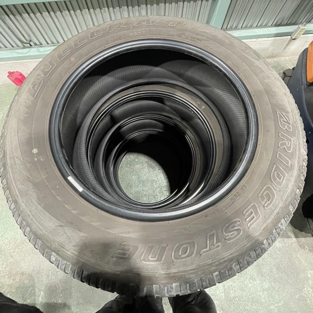 265/55R19 2020年 ブリヂストン中古タイヤ4本
