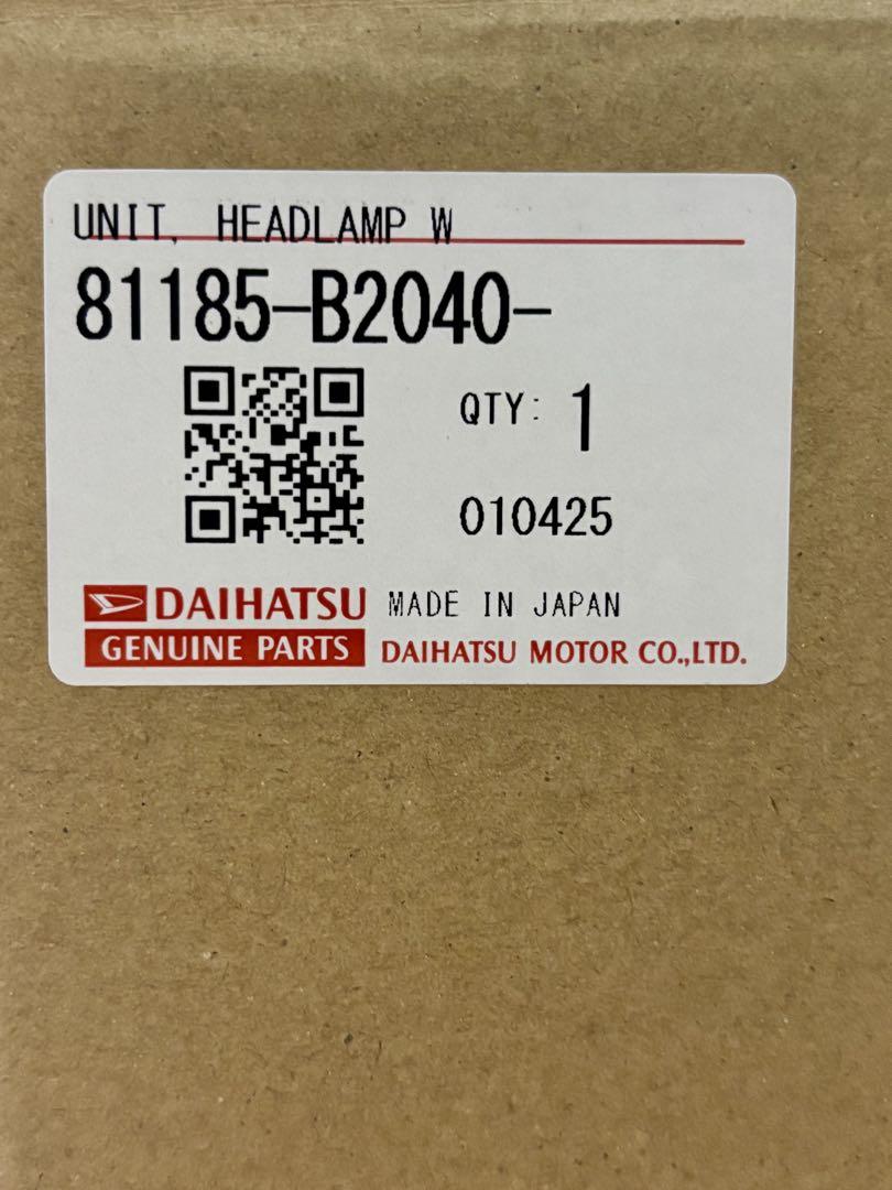 ダイハツ コペン 純正LED左ヘッドライト 81185-B2040