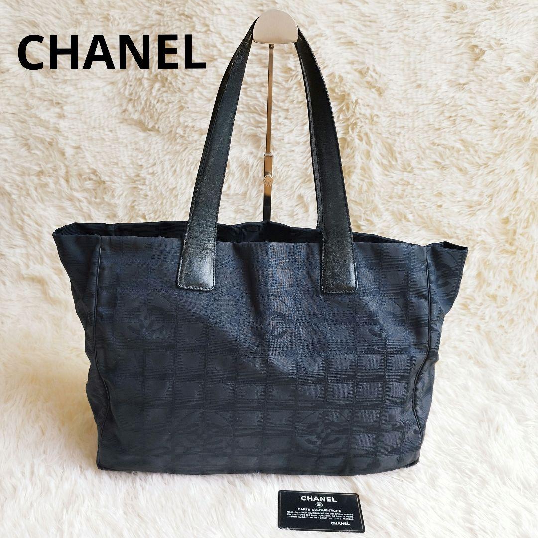 ☆極美品☆ CHANEL シャネル ニュートラベルライン トートバッグ MM