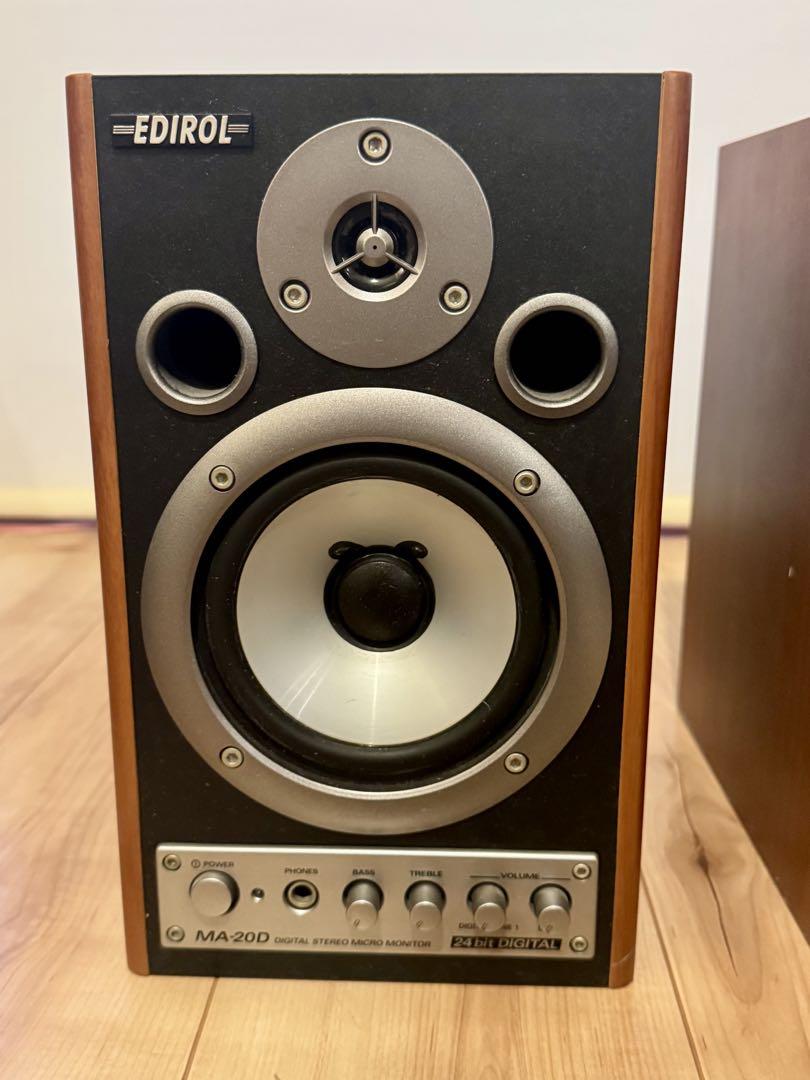 Roland EDIROL MA-20D パワードスピーカー ペア - メルカリ