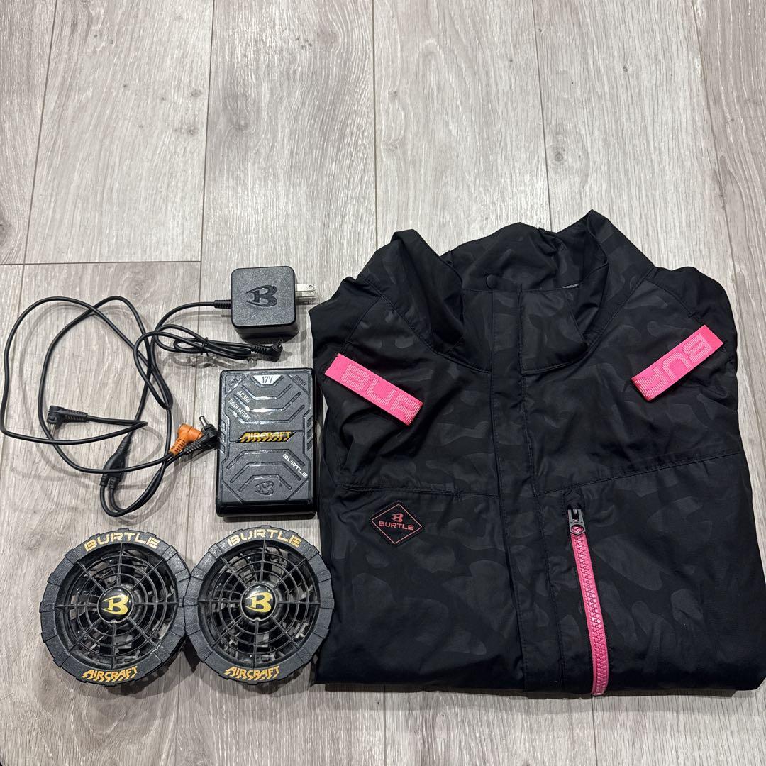 BURTLE AIRCRAFT 冷却ファン 2台セット　17V 空調服ファン BURTLE AIRCRAFT 冷却ファン 2台セット 17V 空調服ファン
