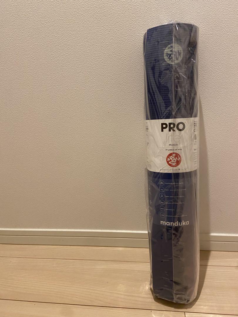 【新品】manduka PRO ヨガマット ブルー 71インチ x 24インチ