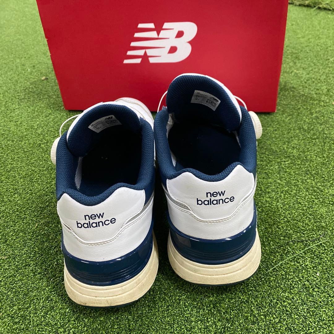 New Balance 574 ゴルフシューズ BOAシステム　26.5 紺白 New Balance 574 ゴルフシューズ BOAシステム 26.5 紺白 NEW BALANCE