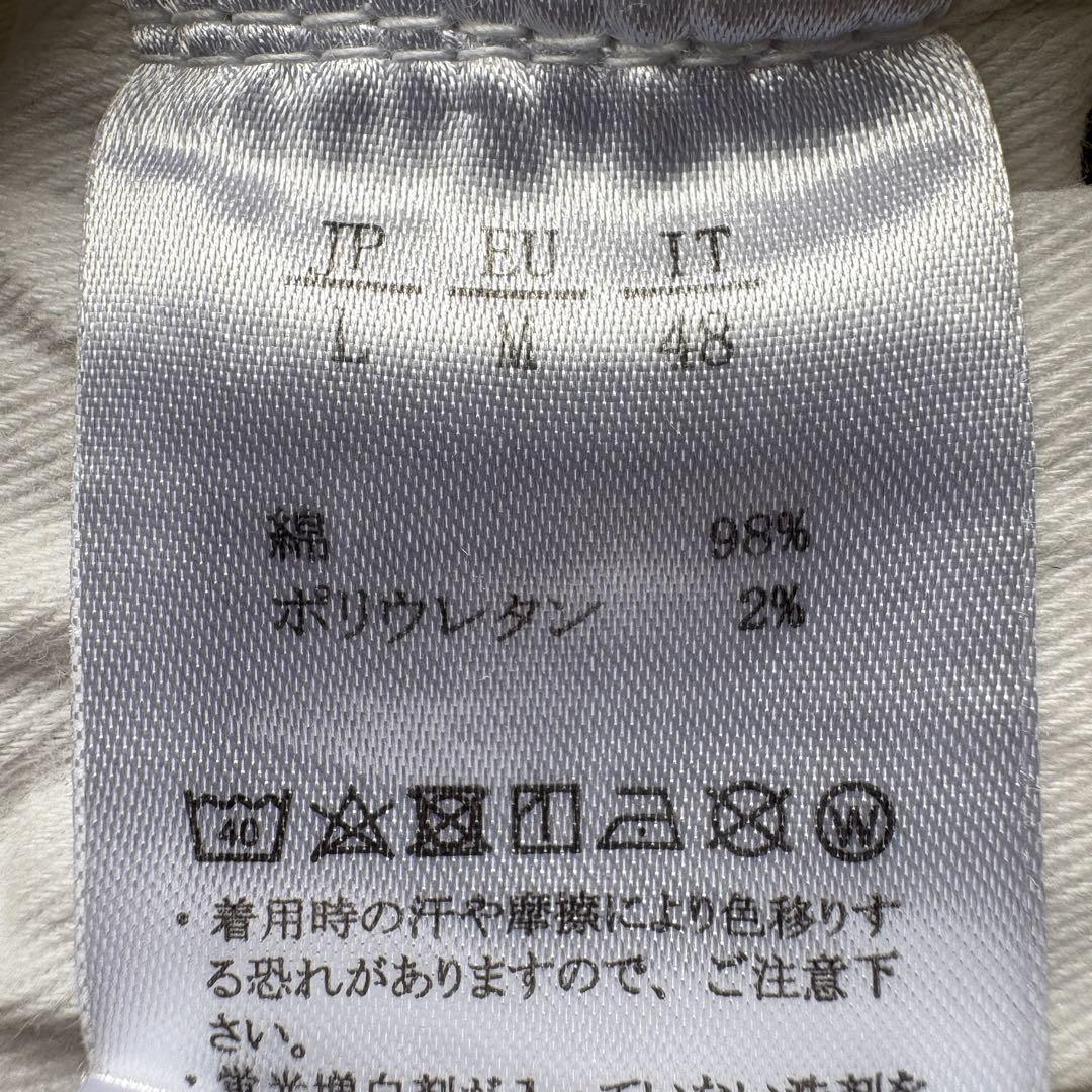 ☆希少 Lサイズ☆ 1PIU1UGUALE3 デニム ダメージ加工 ドロー