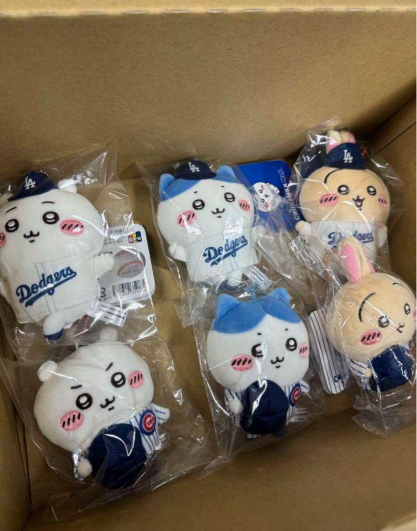 ちいかわ× MLB　ドジャース　カブス　マスコット　全6種セット