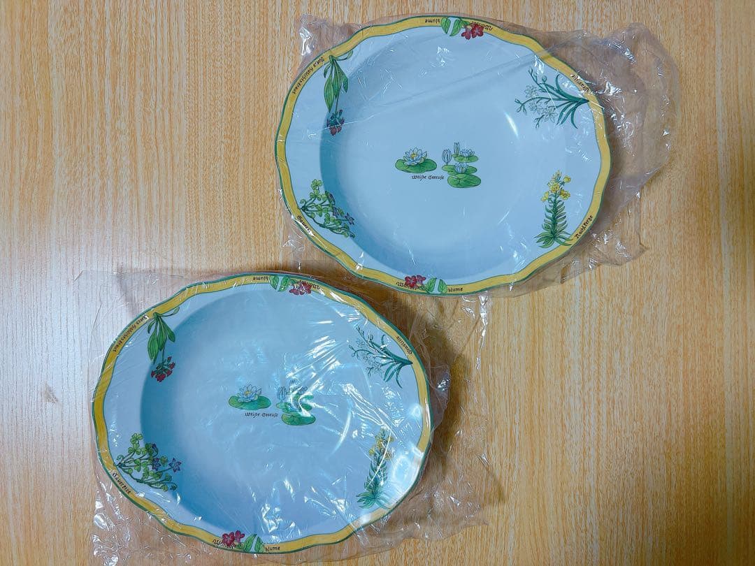 ノリタケ　リンネコレクション クラフトーン 深皿　2点