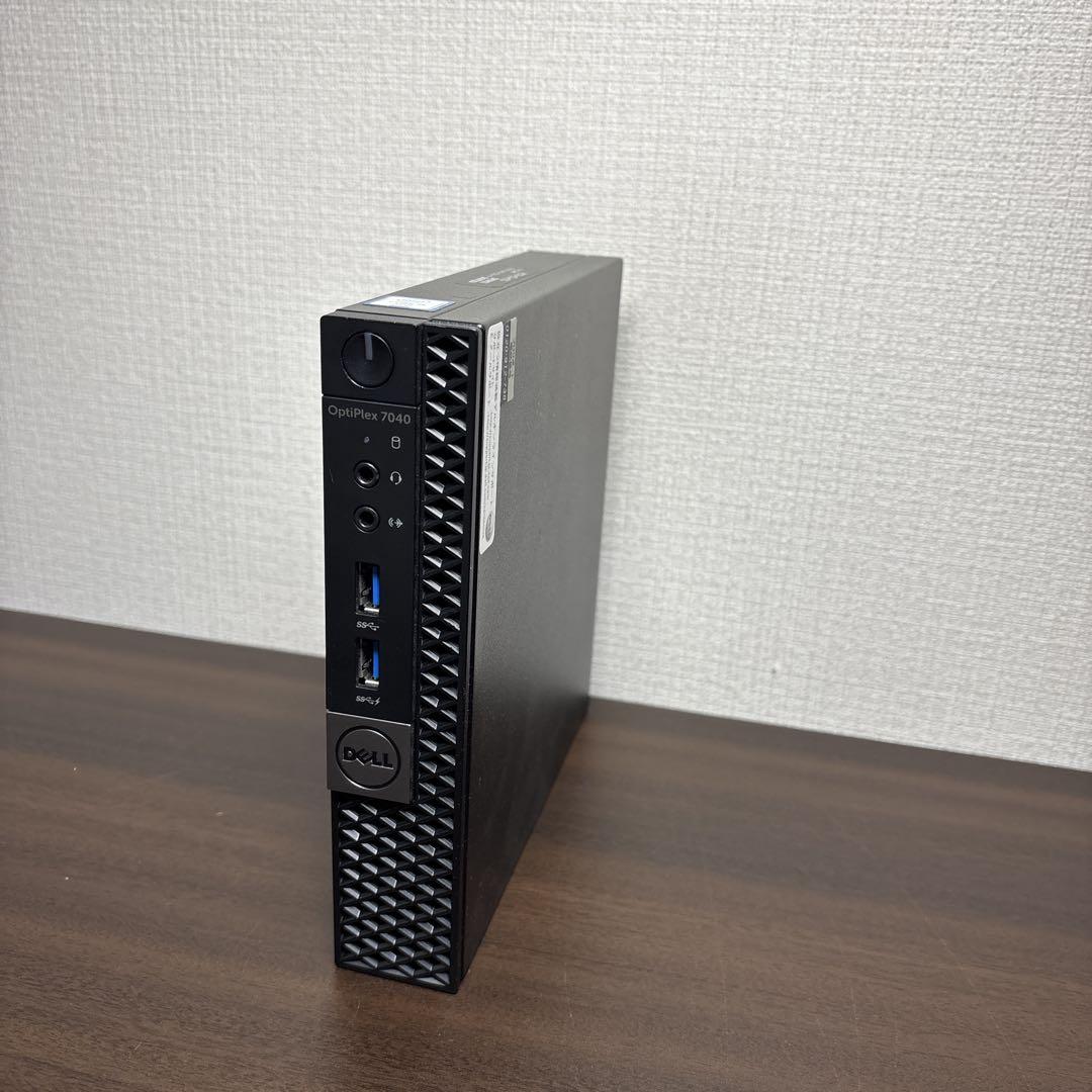起動時間約10秒！DELL 製高性能ウルトラスリムデスクトップPC