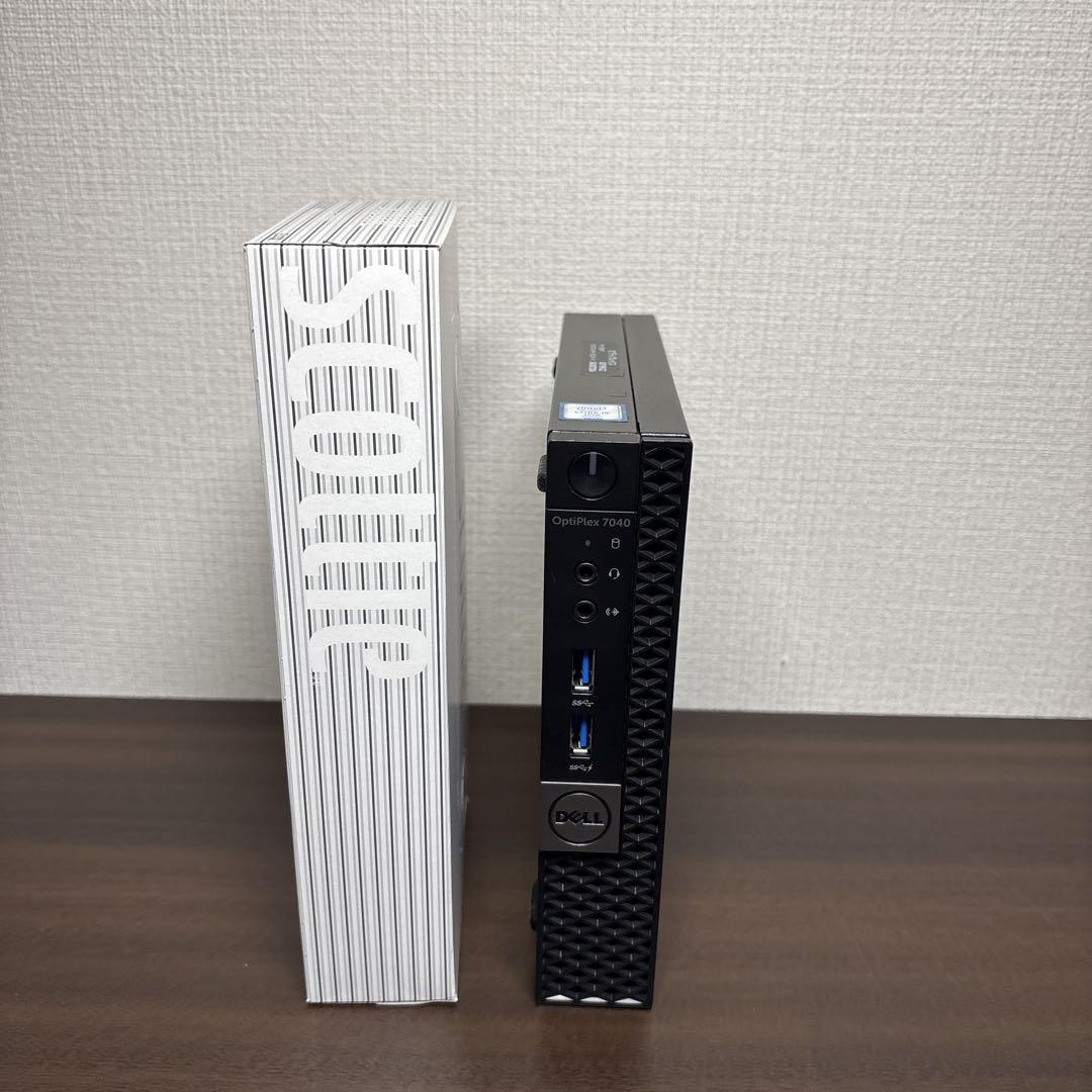 起動時間約10秒！DELL 製高性能ウルトラスリムデスクトップPC
