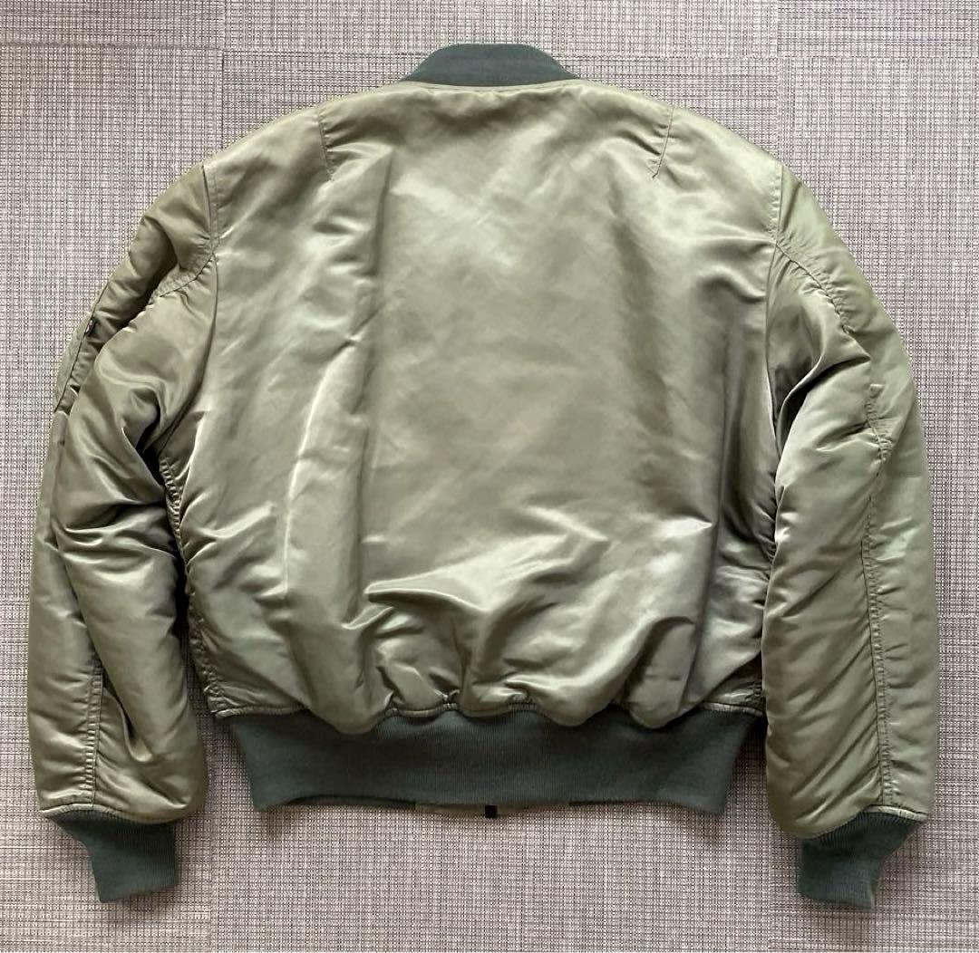 ★00s USA製 ALPHA フライトジャケット MA-1 リバーシブル L