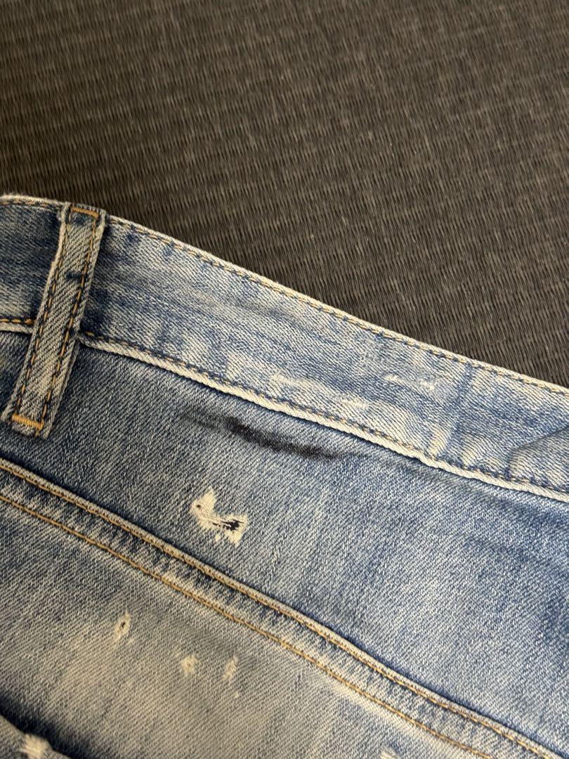 DSQUARED2 ダメージ加工 スリムフィット ジーンズ