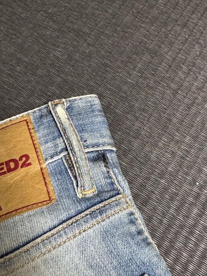DSQUARED2 ダメージ加工 スリムフィット ジーンズ