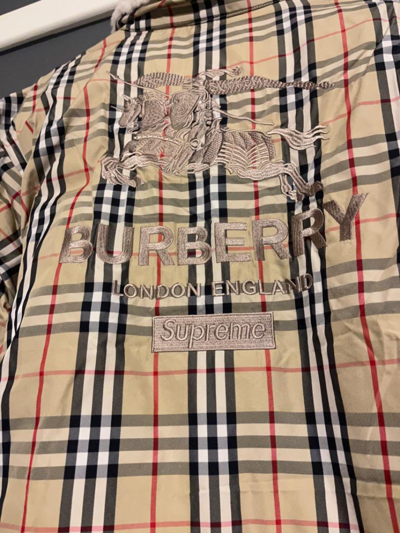 ジャケット・アウター Supreme Burberry Down Puffer Jacket
