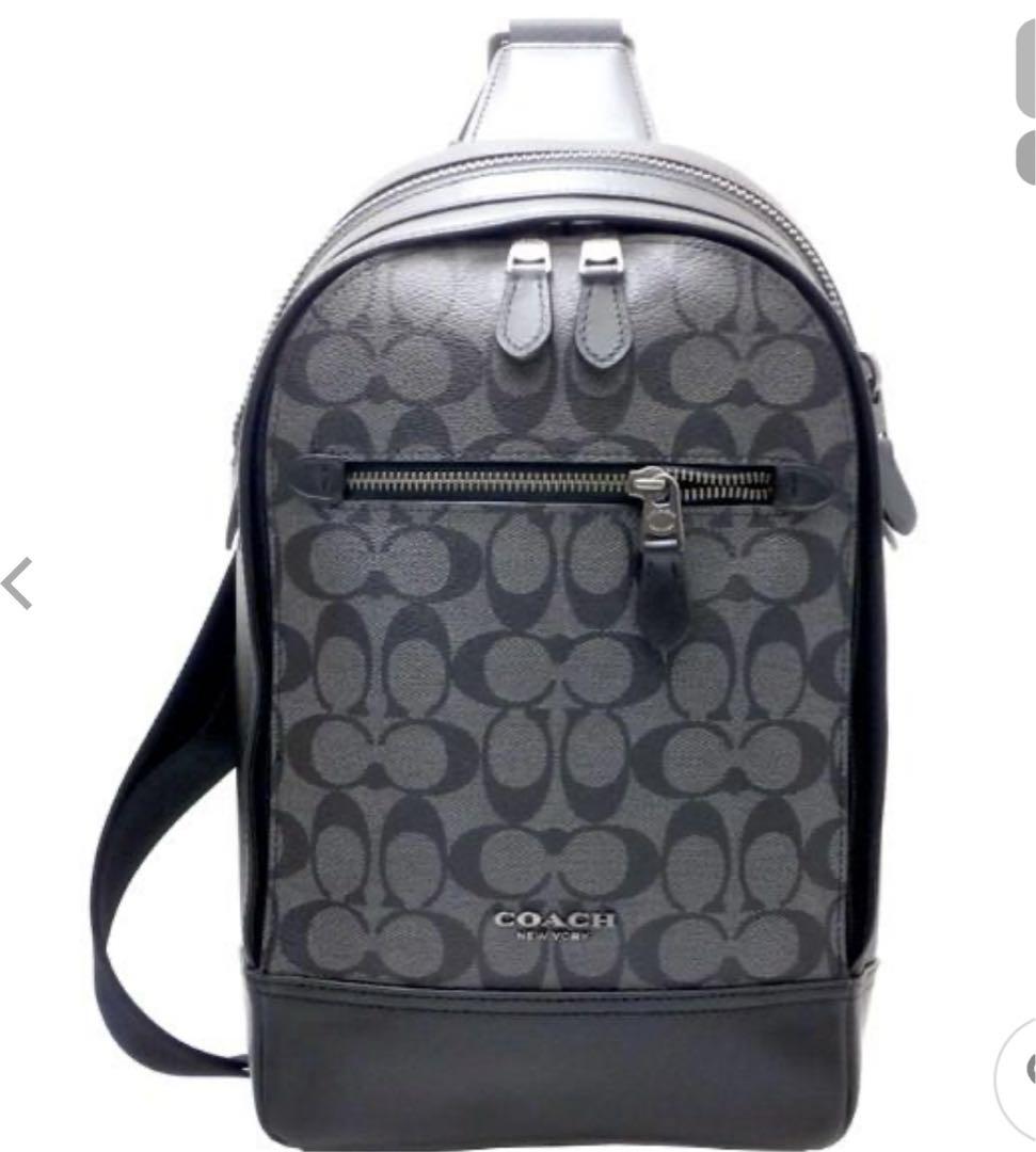 COACH ショルダーバッグ シグネチャー グラハム パック F37573