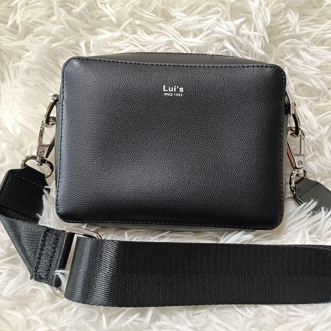 ルイス ショルダーバッグ スプリットレザースクエアショルダー Lui's