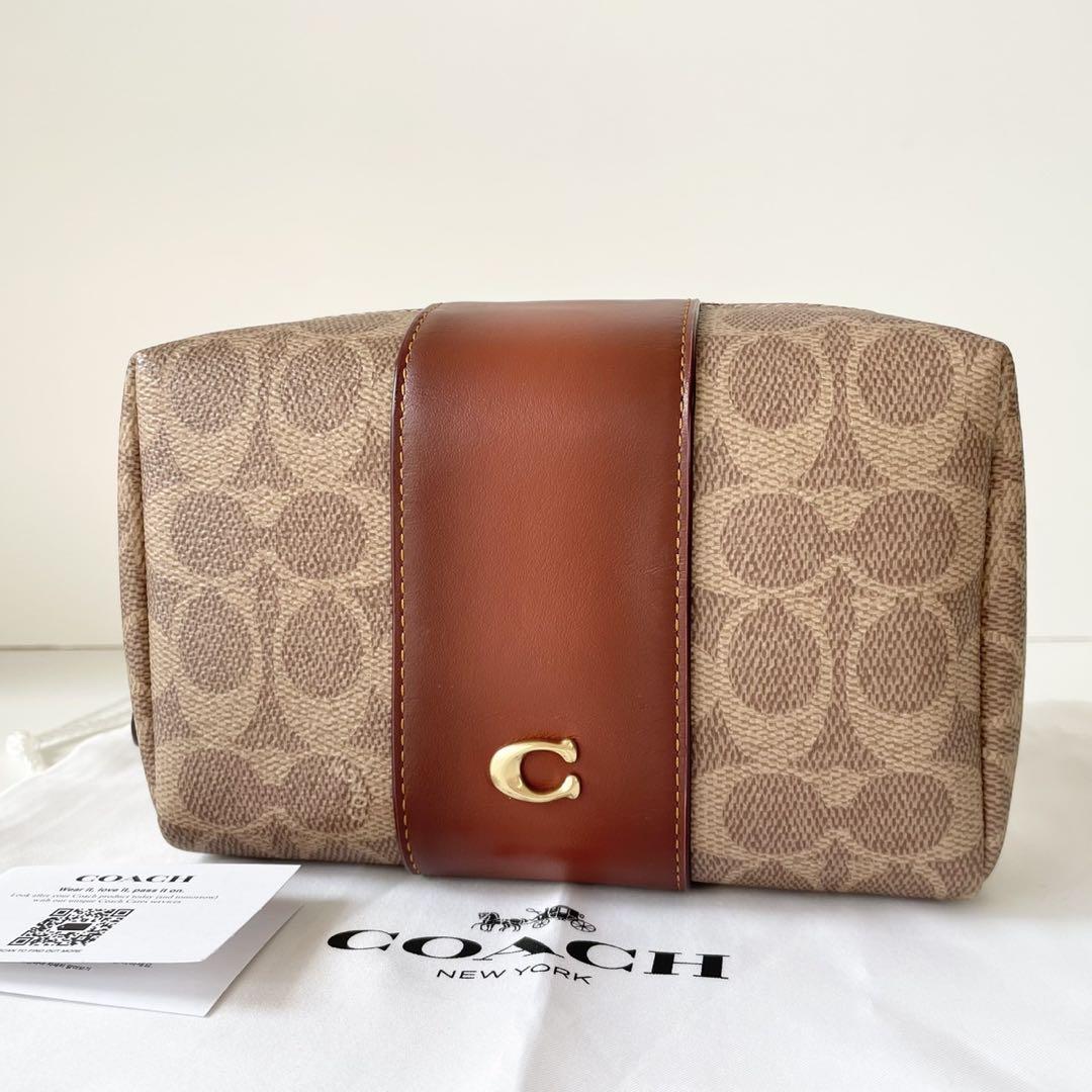 新品】COACH ポーチ エッセンシャル コスメティック