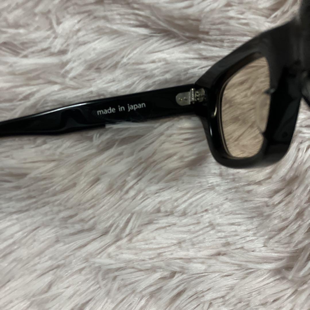 EFFECTOR check メガネ サングラス 日本製 ブラック