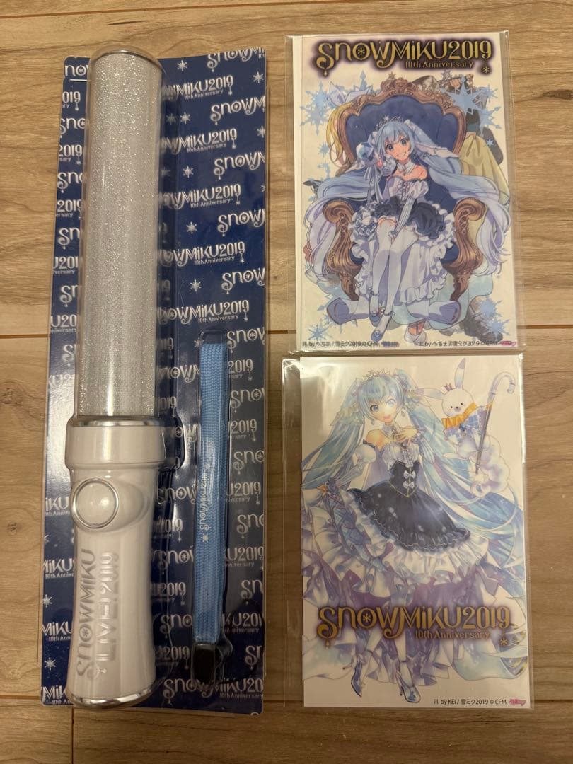 雪ミク  MIKU 2019 ペンライト 初音ミク フィルムセット