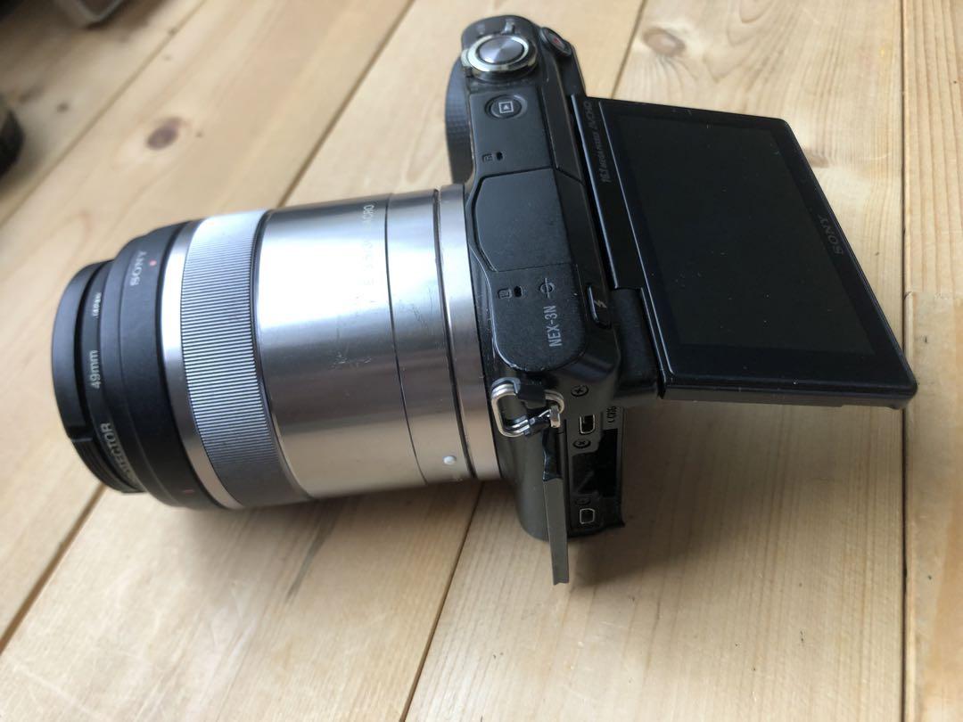 【極美品】SONY α NEX-3N ミラーレス レンズセット　バッテリー3個付