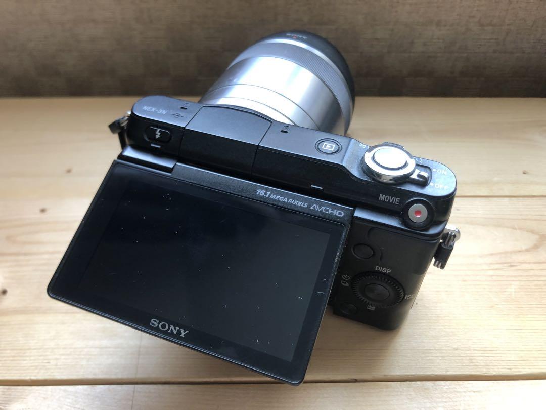 【極美品】SONY α NEX-3N ミラーレス レンズセット　バッテリー3個付