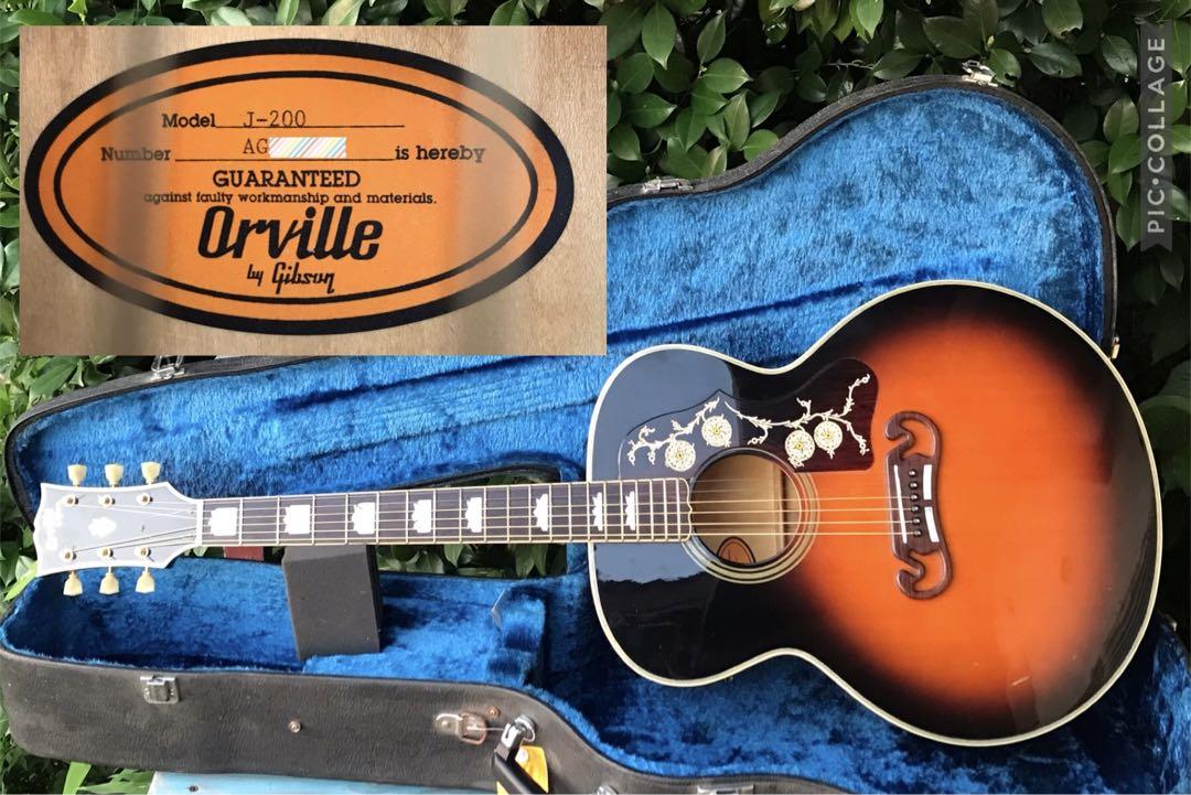 ギター Orville by Gibson J-200