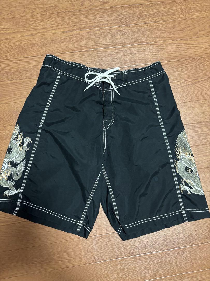 ステューシーDragon ハーフパンツ ショーツ ドラゴン old stussy