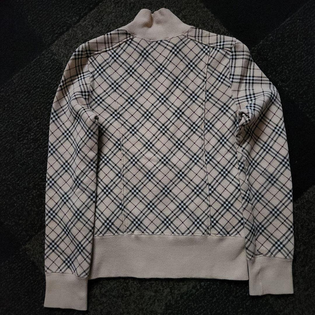 BURBERRY BLUE LABEL　ノバチェック　ジップアップブルゾン