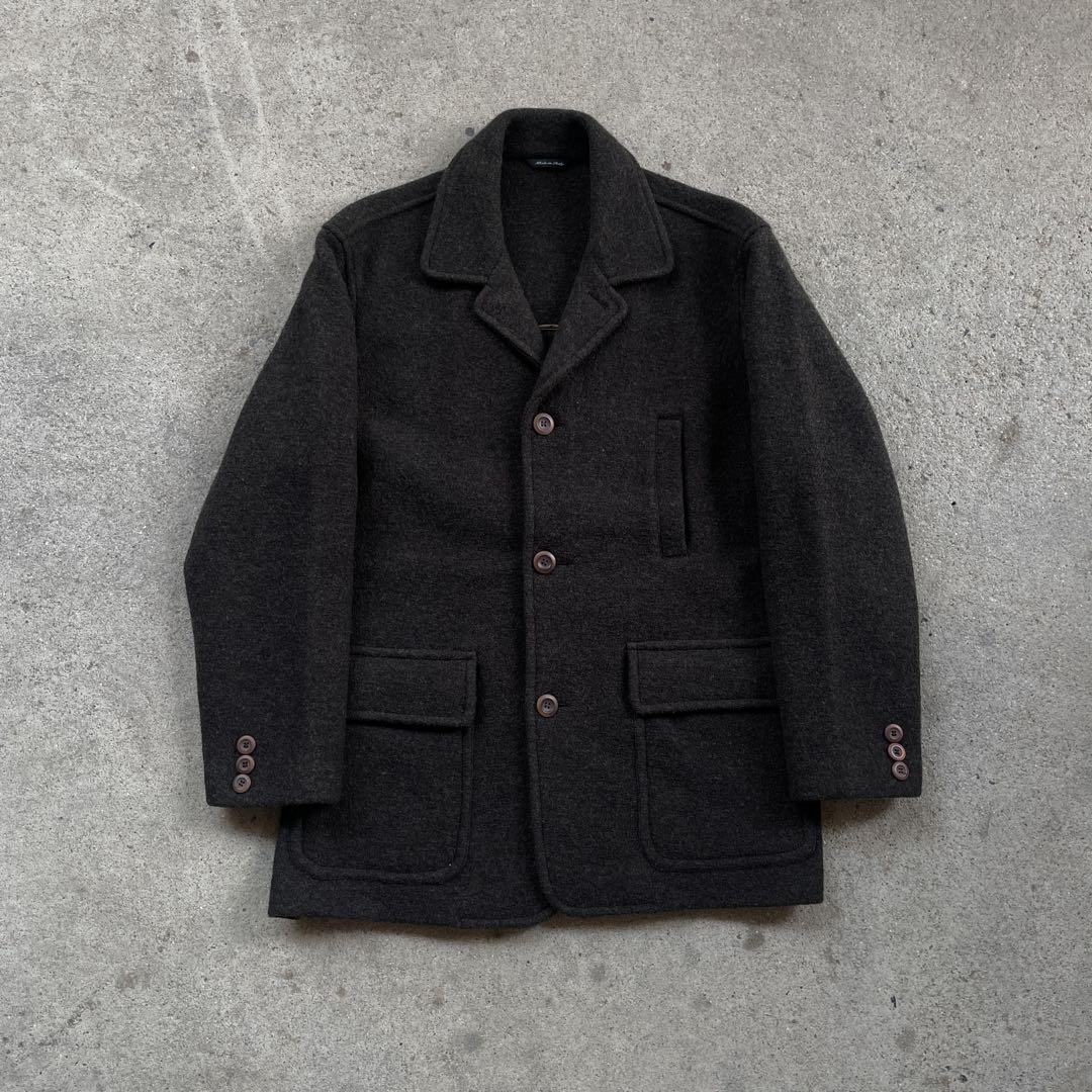 CARRARO 上質ウールジャケット イタリア製【古着ナポリタン】