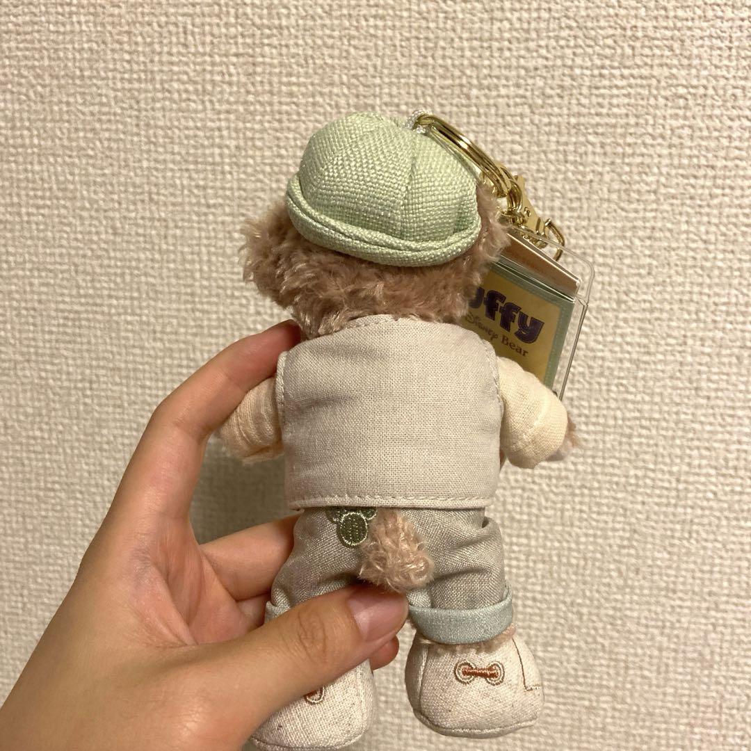上海ディズニー　ナチュラルカラー　ダッフィーぬいぐるみキーホルダー 上海ディズニー ナチュラルカラー ダッフィー キーホルダー