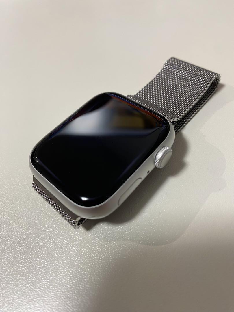 Apple Watch 45mm シルバー ミラネーゼループ ML783FE/A Apple Apple Watch Series 8 GPS+Cellularモデル 45mm MNKJ3J/A