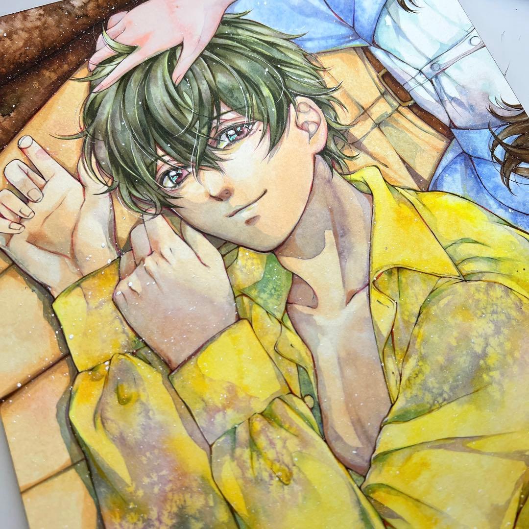 手描きイラスト⭐︎夢絵⭐︎コピック⭐︎水彩⭐︎イラストオーダー