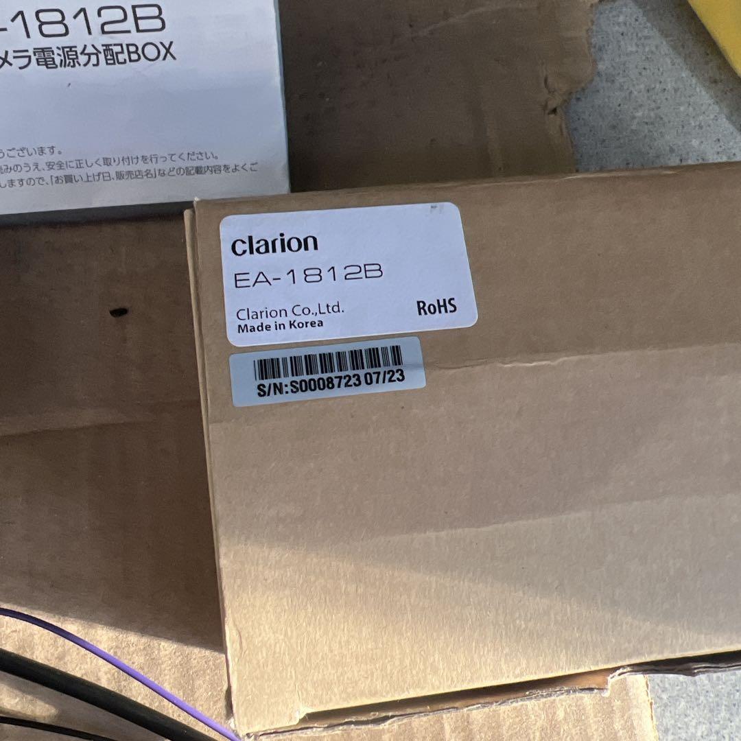 【新品・未使用】clarion EA-1812B HDカメラ電源配分BOX 新品・未使用】clarion EA-1812B HDカメラ電源配分BOX - メルカリ