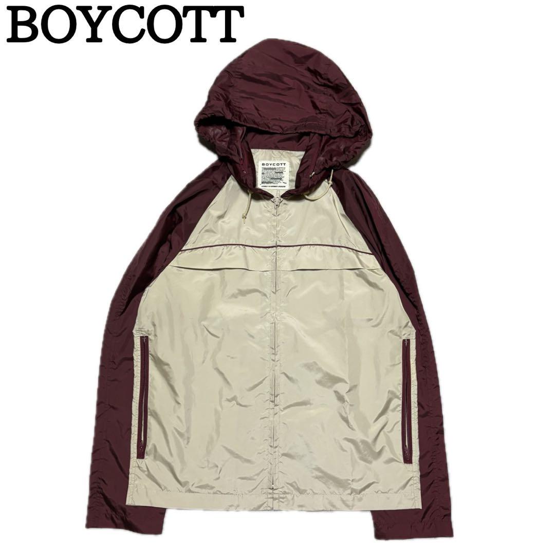 00s BOYCOTT nylon tech jacket y2k