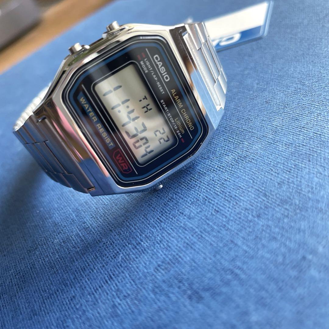 【希少/新品未使用】CASIO デジタル腕時計 ステンレス CASIO - 【新品未開封】カシオ デジタル腕時計 ステンレス