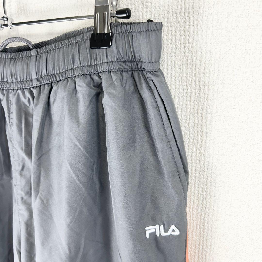 c257 FILA 裏起毛ジャージパンツ LL 新品タグ付き ウィンドブレーカー