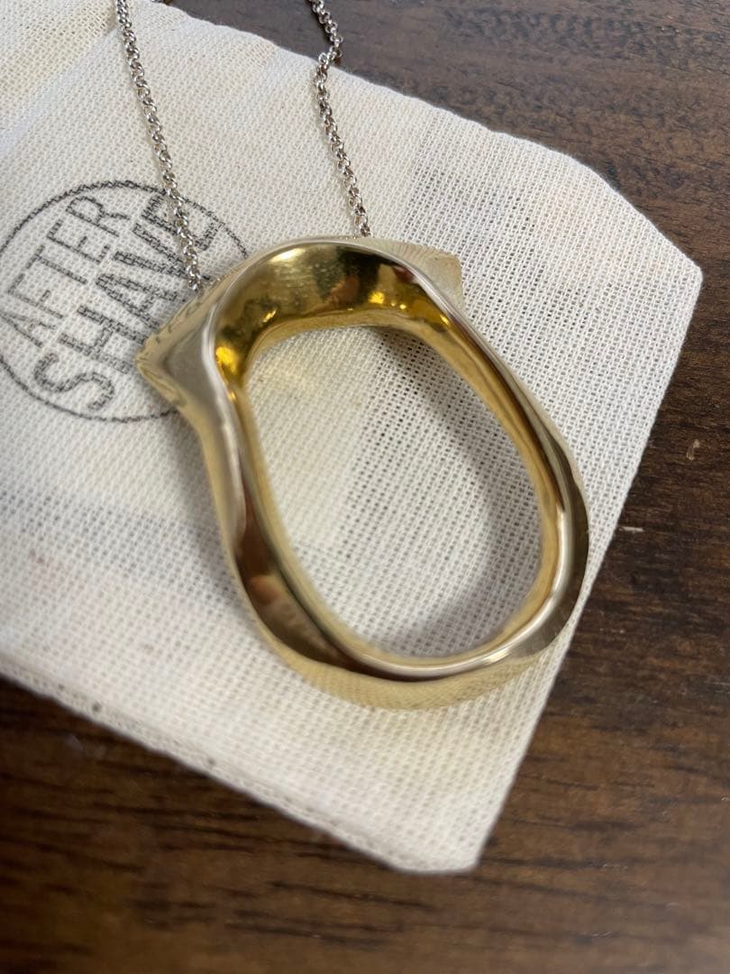 注目ブランド AFTER SHAVE CLUB ロングネックレス タグ無し未使用品