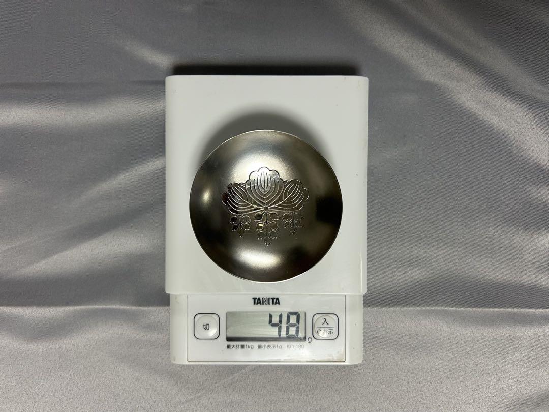 SILVER刻印 銀盃 造幣局製 総重量:48g シルバー