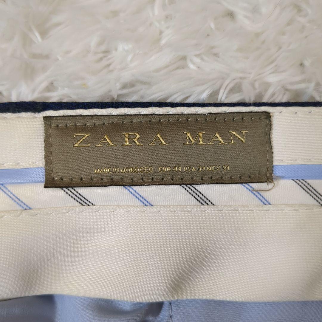 極美品✨️ZARA MAN スーツ セットアップ 洗える ストレッチ ネイビー
