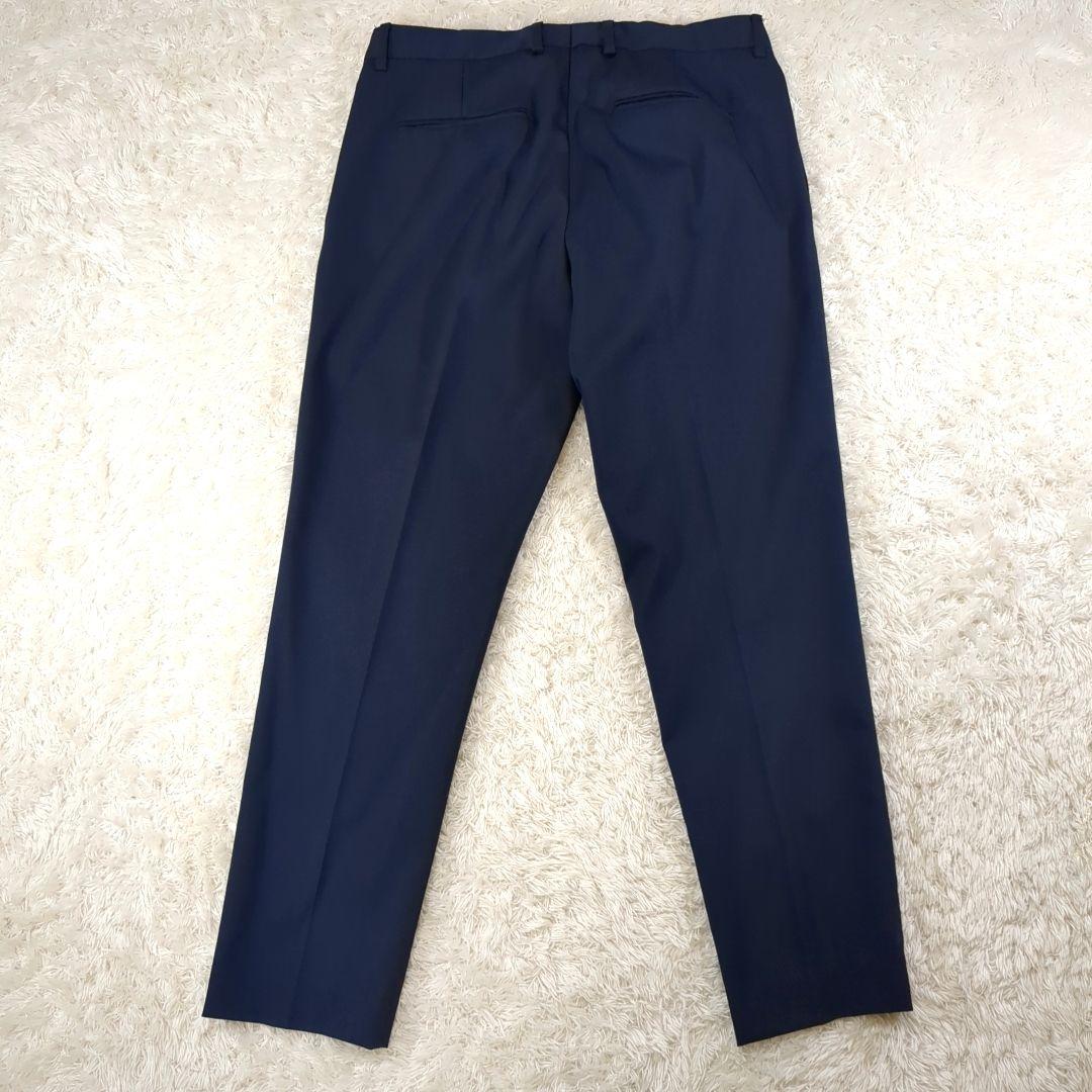 極美品✨️ZARA MAN スーツ セットアップ 洗える ストレッチ ネイビー