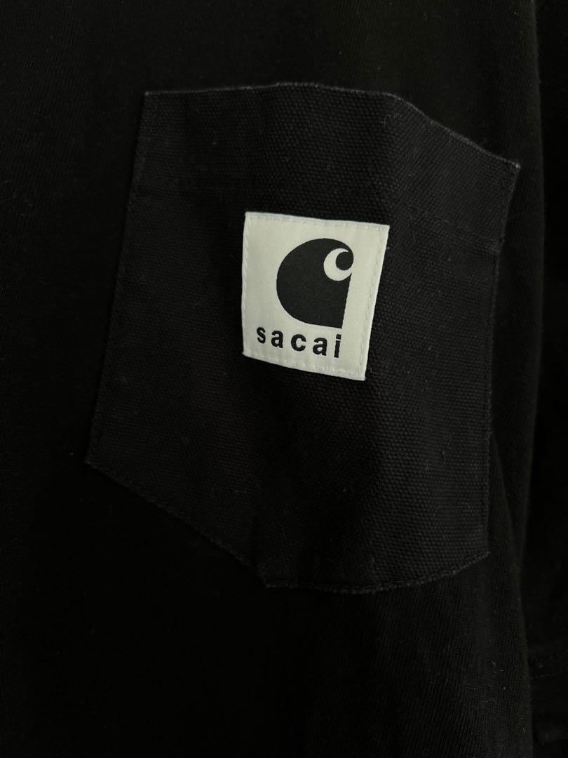 sacai Carhartt ロングTシャツ　サイズ2