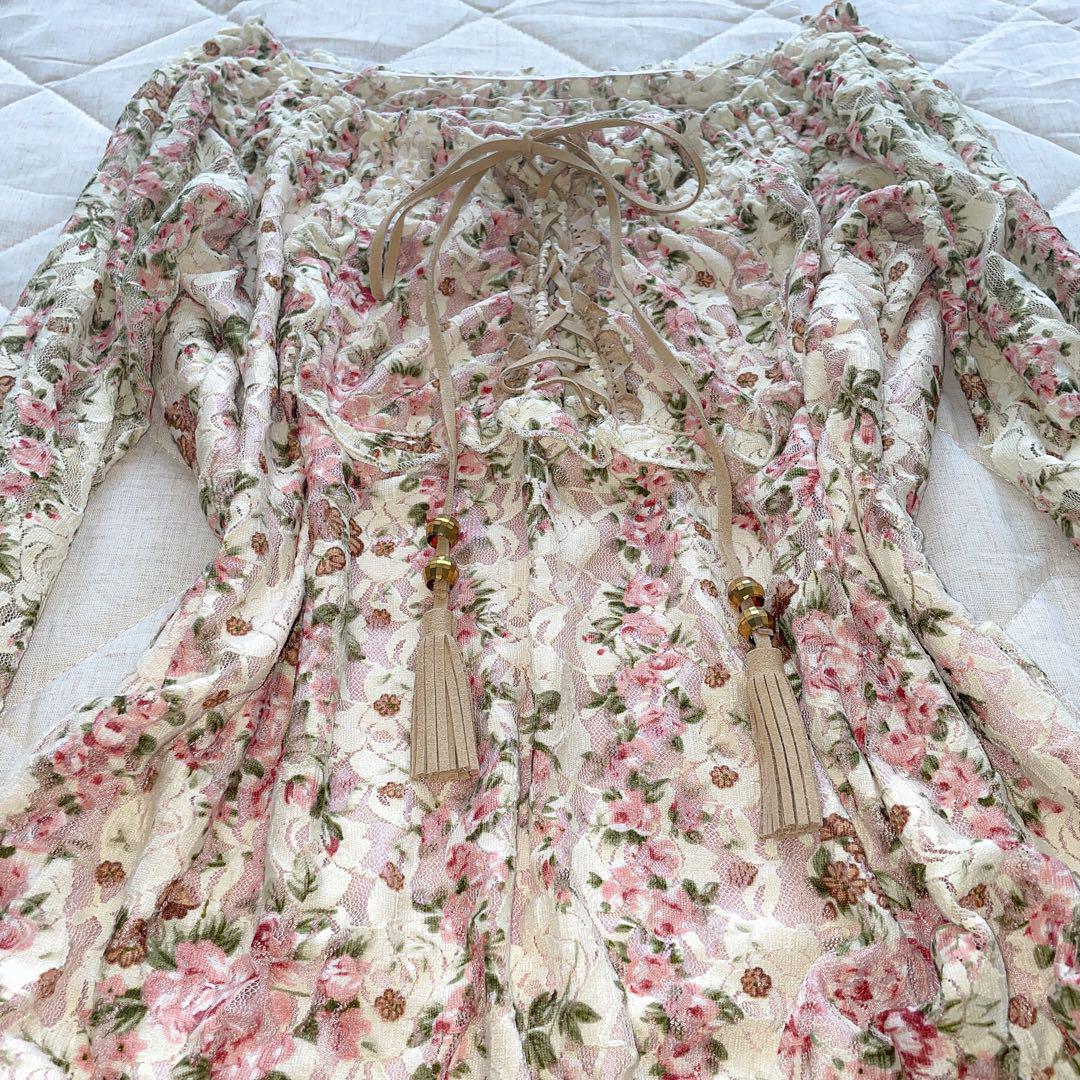 極美品【レオナール】華やか♡ゴージャス チュニック大きい 極美品【レオナール】華やか♡ゴージャス チュニック大きい