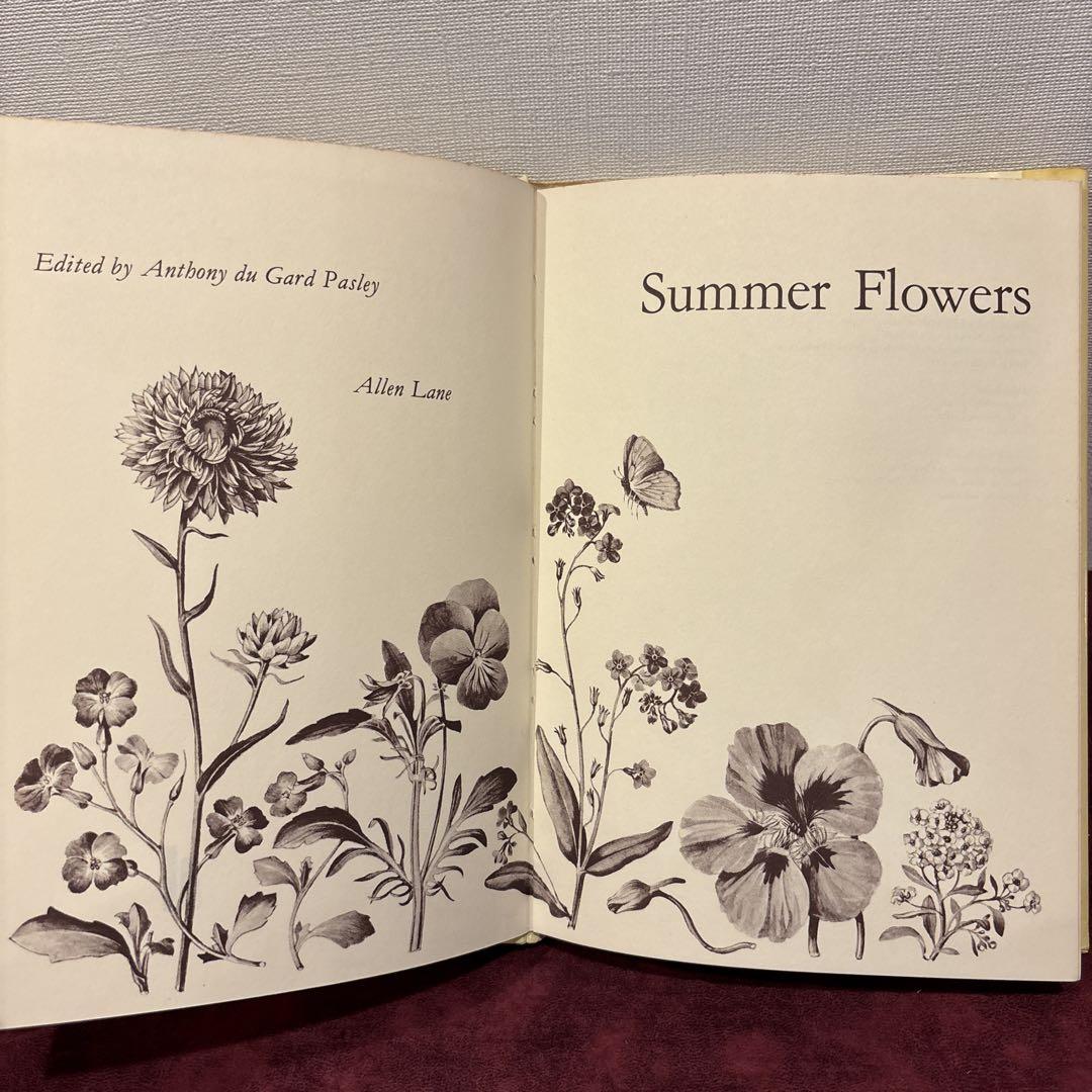 洋書　古書　植物図鑑2点 WILD FLOWERS 植物図鑑 洋書 古書の通販 by sata's shop｜ラクマ
